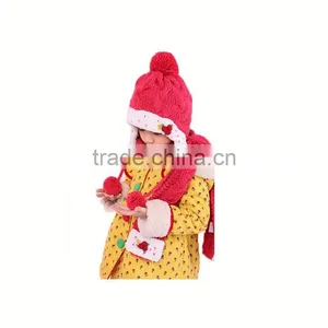 Fashion Knitted Winter Hat With Earflap Pattern thumbnail-1