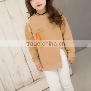 Zm35710a Fashion Designer Pullover Shirt Kids Autumn Long Sleeve Shirts thumbnail-3
