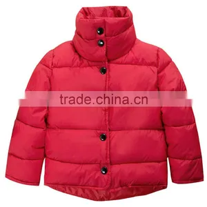 100% Polyester, Taffeta, Down Touch Padding Unisex Custom Size Baby High Neck Jacket thumbnail-1