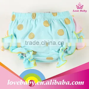 Cute Baby Bloomers Fashion Children Short Pants With Dot Ruffled Pants thumbnail-2
