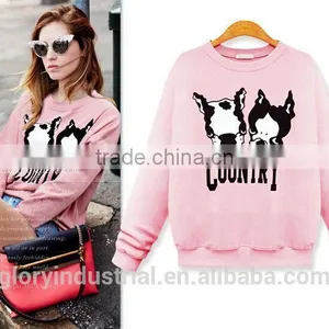 Crew Neck All Over Print Custom Hoodies thumbnail-1