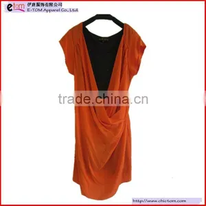 ESD7201 Summer Fashion Casual Chiffon Top thumbnail-1