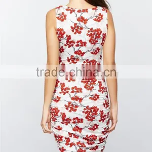 Fashion Maternity Clothes Floral Dress thumbnail-3
