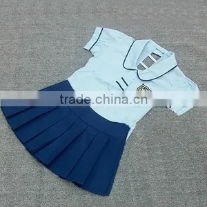 2015 Fashion Nylon School Girl Costume Pleated Skirt thumbnail-3