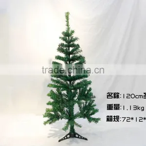 120cm Cheap Mini PVC Plastic Base Artificial Christmas Tree thumbnail-2