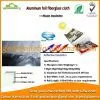 Woven Fabric Insulation Material Aluminum Foil Coated Fiberglass Cloth thumbnail-1