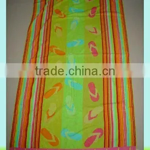 Cotton Jacquard Oversized Beach Towel thumbnail-1