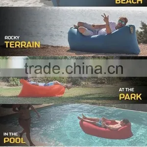 Hot Sale Laysack Bed/Lay Bag/Banana Air Bag Inflatable Beach Lounger thumbnail-5