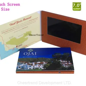 Showcase Company Service 7'' Lcd Video Greeting Card for Business Gifts thumbnail-3