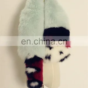 Women's Wrap Stole Scarves Fox Fur Collar Scarf Shawl Collar Korea Scarf thumbnail-6