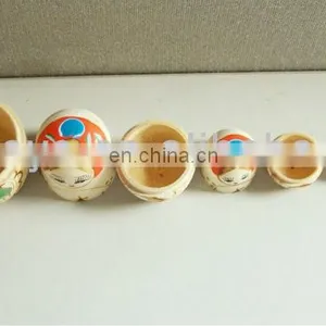 Wood Handmade Matryoshka Stacking Nesting Doll thumbnail-1