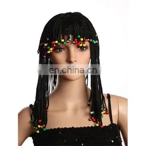 MCW-0395 Party Egyptian Queen Cleopatra Elizabeth Braided Hair Wig,Cleopatra Wig thumbnail-1