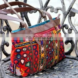 Hot Sales Women Holder European Style Handbag Import From India Cotton Tote Bag thumbnail-5
