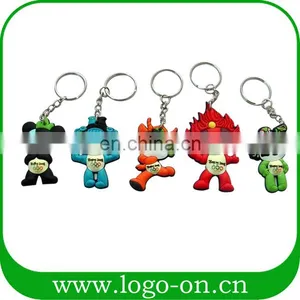 2017 Newst Pvc Emoji Led Keychain Couple Gifts thumbnail-2