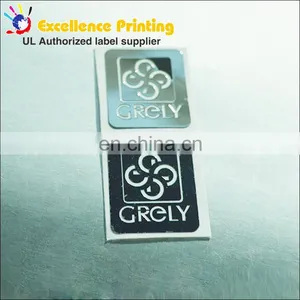 China Wholesale Customize Metal Nickel Logo Label thumbnail-3