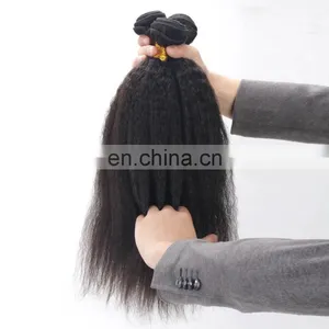 Wholesale Kinky Straight Brazilian Natural Hair Extensions Crochet Hair Extension thumbnail-6