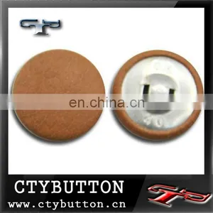 (FB010) Leather Coat Buttons thumbnail-1