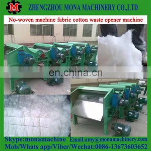 High Output Scutcher Cotton Opener Fabric Woolen Opening Machine for Sale thumbnail-3