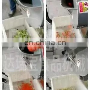 Hot Selling Electric Vegetable Cutter Fruit Vegetable Cutter Eggplant/apple/ginger Cutting Machine Commercial High Capacity thumbnail-1