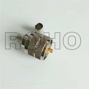 UHF Male Crimp for LMR195+Rg58 Cable thumbnail-1