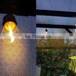 E27 LED String Light Outdoor Light String S14 Edison Bulb Led Serial Lights 48ft 15 Sockects-EU Plug thumbnail-4