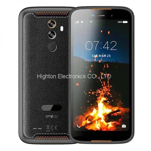 Cheapest 5.5 Inch Android 9.0 HiDON Rugged Phone 4G LTE IP68 Waterproof Smartphone NFC Fingerprint Unlocked Mobile Phone thumbnail-1