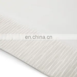 Amazon Top Quality Wholesale Microfiber Solid Color Matte Satin Fabric Embossed Hotel Bedding Sheet Set thumbnail-7