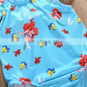2018 Girls Swimwear Girl SwimSuit Ruffle Rompers for Kids thumbnail-5