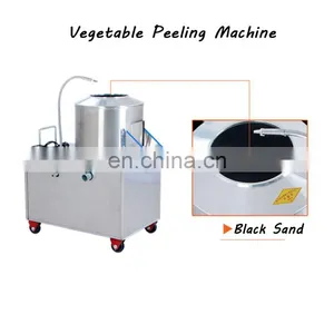 Small Capacity Carrot Peeler / Hot Sale Commercial Industrial Stainless Steel Electric Potato Peeling Machine thumbnail-4