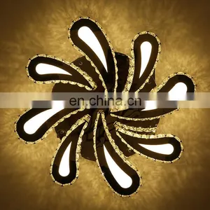 LED Round Crystal Living Room Lights Modern Luxury Ceiling Lighting Network Lighting thumbnail-1