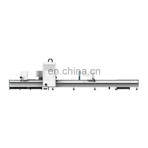 2021 LXSHOW Professional Pipe Tube CNC Fiber Metal Laser Cutting Machine for Square Round Pipe Steel / Pipe Cutter thumbnail-4