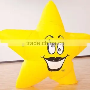 Mini Yellow Inflatable Star With Custom Shaped for Advertising thumbnail-1