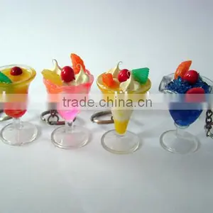 2015 Popular High Quality Keychain, Manufactory Custom Ice Cream Metal Keychain thumbnail-1