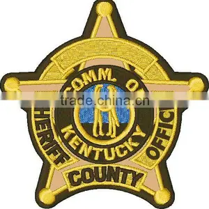 Sheriff Patches Sheriff Embroidery Patches Cheap Patches thumbnail-1