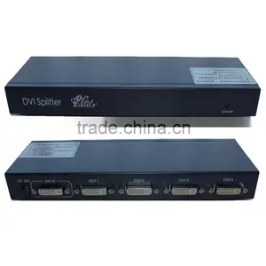 High Quality 1 in to 8 Out 1pcs to 8 Monitors DVI Splitters thumbnail-2