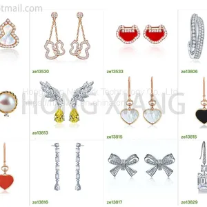 Branded Jewelry Style Fashion S925 Earrings Set thumbnail-3
