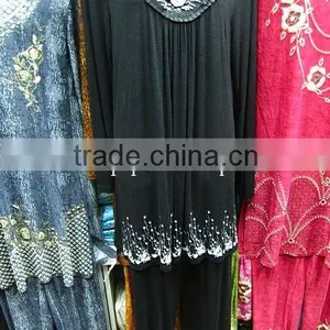 C001 New Design Embroidered Muslim Abaya thumbnail-1
