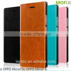MOFi Customed PU Leather Flip Cover Case for OPPO Mirror 5s, TPU Back Cover Case for OPPO Mirror 5 thumbnail-1
