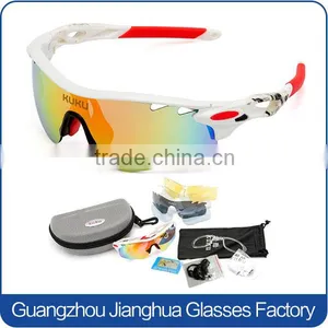 Factory Wholesale OEM UV400 Polarized Outdoor Sport Sun Glass Riding Cycling Glasses Quality Choice thumbnail-1