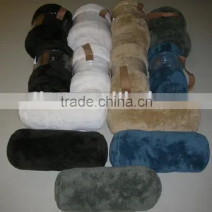 Super Soft Solid Sherpa Throw thumbnail-1