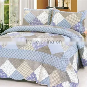 China Supplier Unique Simple Design 100% Cotton Cheap Satin Indian Bedspreads thumbnail-1