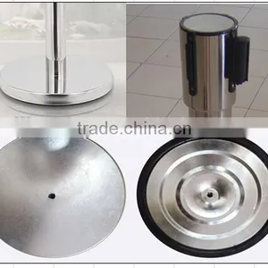 Stainless Barriers Stand With Retractable Belt thumbnail-5