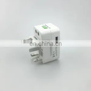 New World International Travel Plug Adapter 33.5w Pd Dual Usb-c Power 3 Usb Wall Charger Outlet Euro Us Uk Adaptor thumbnail-3