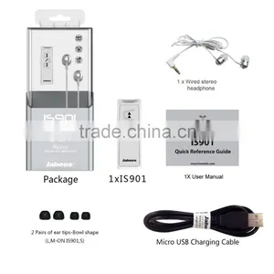 2015 Newest Neck Back Sports V4.1 Bluetooth Earbuds Earphone With Mic thumbnail-4