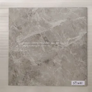 Grey Plastic Floor Tile Factory Warehouse Dormitory Canteen Office Marble PVC Floor Glue 2mm Engineering Stone Plastic Floor thumbnail-3