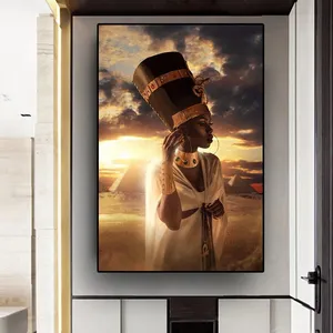 Wholesale Oil Paintings of African American Art Deco Figures thumbnail-3