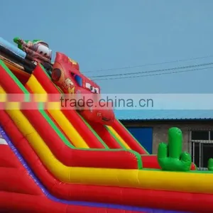 Car Inflatable Bounce House With Car Theme Inflatable Water Slide thumbnail-1