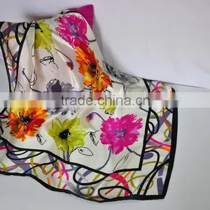 Silk Pashmina Shawl Scarf thumbnail-6