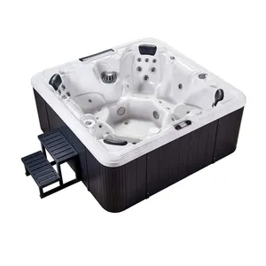 7 Seats Whirlpool Massage SPA Hot Tub Acrylic Reference FOB Price Outdoor Freestanding Bath Tub With Smart Controller thumbnail-1