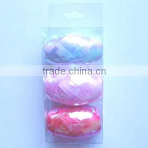Curly Ribbon Egg for Gift Wrapping, Christmas Decorative Ribbon, Print With Hearts Ribbon Roll for Valentine's Day. thumbnail-5